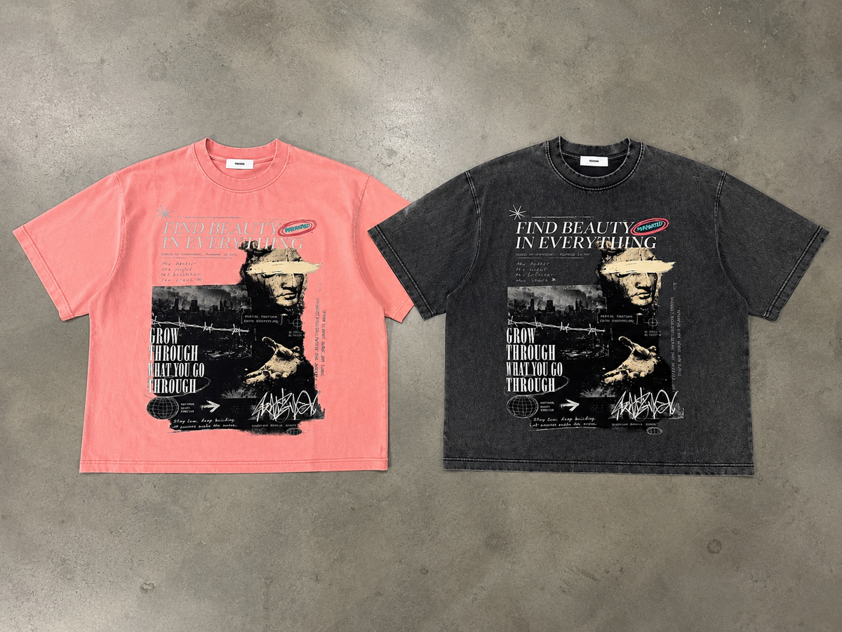 Find buety in everything boxy T-SHIRTS