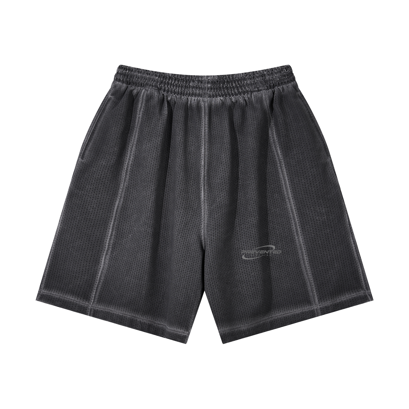 Vintage Wash New Prevented logo Mesh Shorts