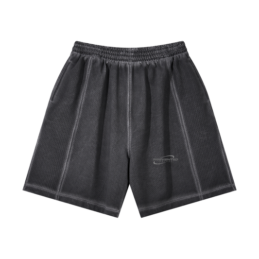 Vintage Wash New Prevented logo Mesh Shorts