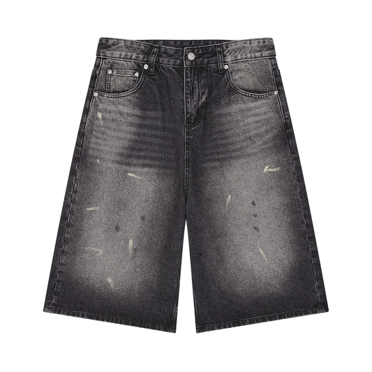 Prevented Different by design Vintage Wash Wide Leg Denim Shorts