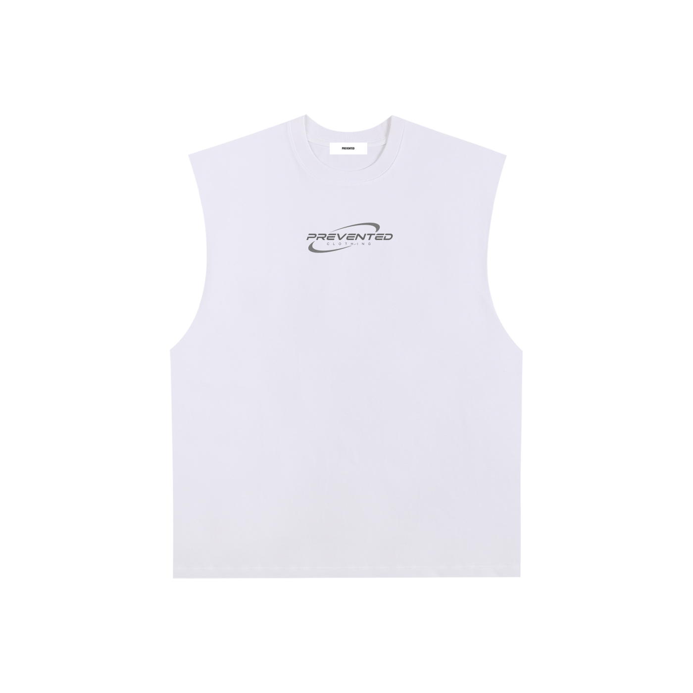 Raw Edge Cotton Tank Top